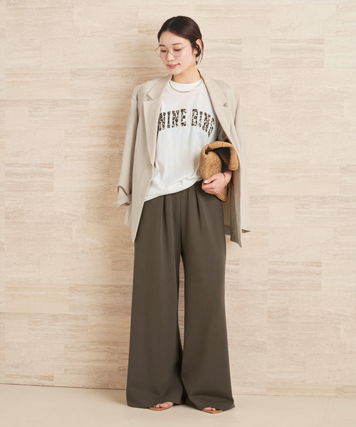 plage（プラージュ）の「sandwash loose パンツ（その他パンツ・レディース・グレー系その他/ブラウン・34/38/36）」の7枚目の写真