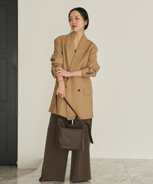 plage（プラージュ）の「sandwash loose パンツ（その他パンツ・レディース・グレー系その他/ブラウン・34/38/36）」の8枚目の写真