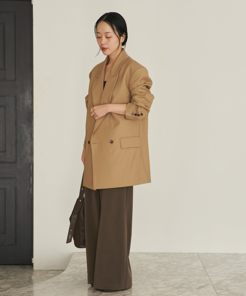 plage（プラージュ）の「sandwash loose パンツ（その他パンツ・レディース・グレー系その他/ブラウン・34/38/36）」の10枚目の写真