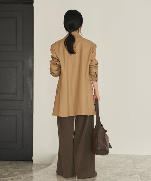 plage（プラージュ）の「sandwash loose パンツ（その他パンツ・レディース・グレー系その他/ブラウン・34/38/36）」の11枚目の写真