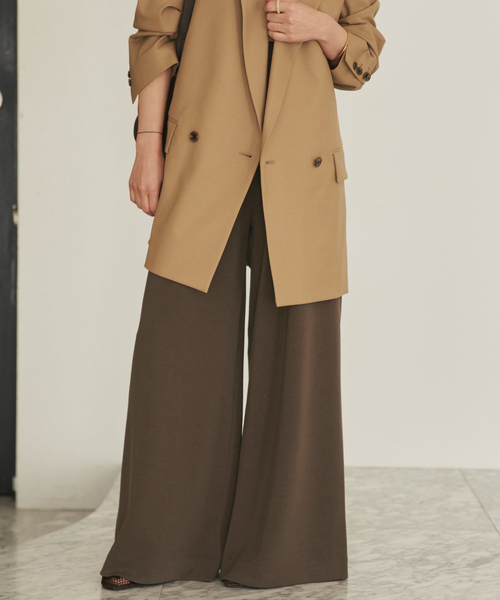 plage（プラージュ）の「sandwash loose パンツ（その他パンツ・レディース・グレー系その他/ブラウン・34/38/36）」の12枚目の写真