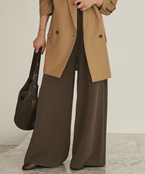 plage（プラージュ）の「sandwash loose パンツ（その他パンツ・レディース・グレー系その他/ブラウン・34/38/36）」の13枚目の写真