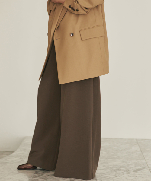 plage（プラージュ）の「sandwash loose パンツ（その他パンツ・レディース・グレー系その他/ブラウン・34/38/36）」の14枚目の写真