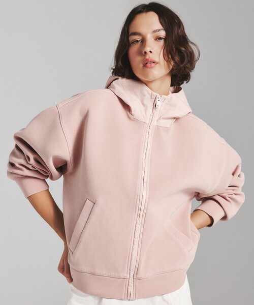 ECOALF(エコアルフ)の「ARICA ピグメント パーカー / ARICA SWEATSHIT WOMAN(パーカー・レディース・グレー系その他/グレー/ピンク系その他2・S)」の3枚目の写真