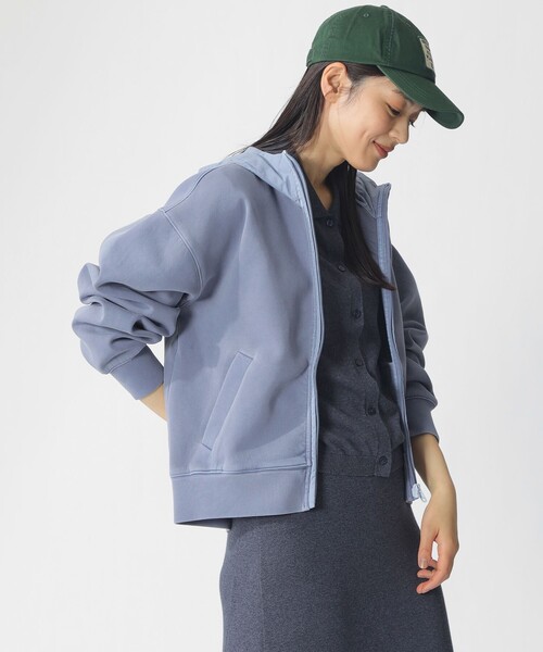 ECOALF(エコアルフ)の「ARICA ピグメント パーカー / ARICA SWEATSHIT WOMAN(パーカー・レディース・グレー系その他/グレー/ピンク系その他2・S)」の4枚目の写真
