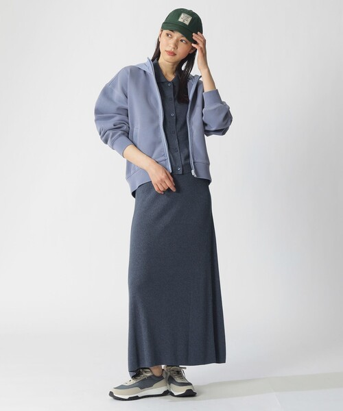 ECOALF(エコアルフ)の「ARICA ピグメント パーカー / ARICA SWEATSHIT WOMAN(パーカー・レディース・グレー系その他/グレー/ピンク系その他2・S)」の9枚目の写真
