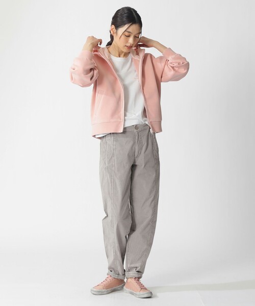 ECOALF(エコアルフ)の「ARICA ピグメント パーカー / ARICA SWEATSHIT WOMAN(パーカー・レディース・グレー系その他/グレー/ピンク系その他2・S)」の13枚目の写真