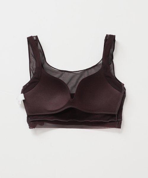 NICENICE MOMENT(ナイスナイスモーメント)の「《追加》NICENICE MOMENT/ナイスナイスモーメント MESH BRA TANK(その他アンダーウェア/インナー・レディース・ブラウン/ベージュ/ブラック・38/36)」の8枚目の写真