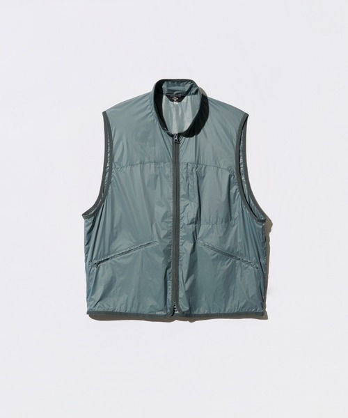 STONEMASTER(ストーンマスター )の「WIND VEST|ウィンドベスト(ベスト・メンズ・ライトグレー/ブルー系その他・L/XL/M/S)」の1枚目の写真