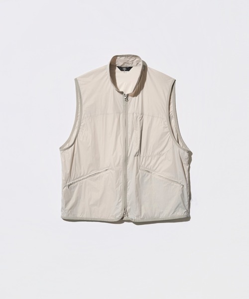 STONEMASTER(ストーンマスター )の「WIND VEST|ウィンドベスト(ベスト・メンズ・ライトグレー/ブルー系その他・L/XL/M/S)」の2枚目の写真
