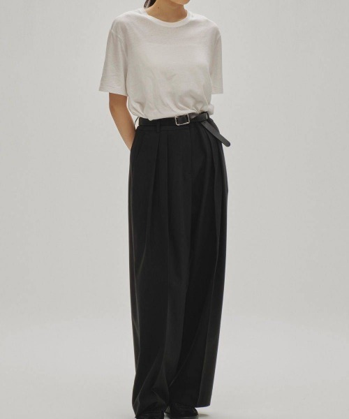 TODAYFUL(トゥデイフル)の「TODAYFUL Basic Smooth T-shirts ベーシックスムースTシャツ/12610632(Tシャツ/カットソー・レディース・ホワイト・ONE SIZE)」の3枚目の写真