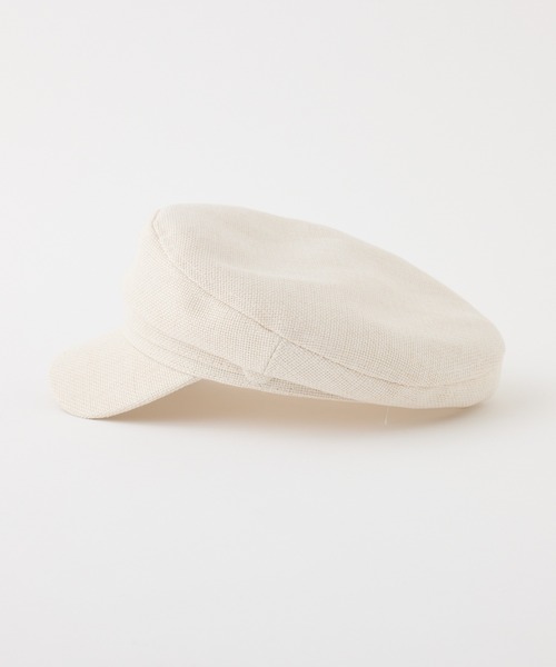 one after another NICE CLAUP（ワンアフターアナザーナイスクラップ）の「マリンキャップ（キャスケット・レディース・アイボリー/ブラック・FREE）」の3枚目の写真