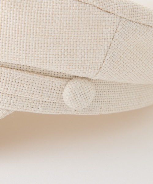 one after another NICE CLAUP（ワンアフターアナザーナイスクラップ）の「マリンキャップ（キャスケット・レディース・アイボリー/ブラック・FREE）」の5枚目の写真