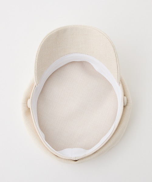 one after another NICE CLAUP（ワンアフターアナザーナイスクラップ）の「マリンキャップ（キャスケット・レディース・アイボリー/ブラック・FREE）」の6枚目の写真