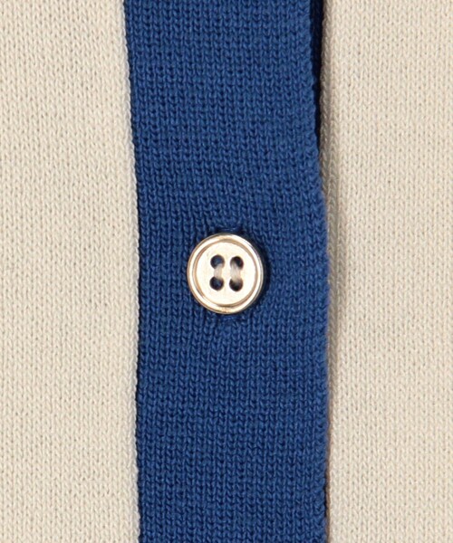 fredy couleur（フレディクルール）の「配色レイヤード風カーディガン（ニット/セーター・レディース・オフホワイト/ブラック/ピンク/ブラウン・38）」の18枚目の写真