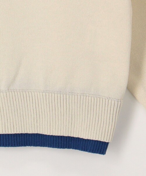 fredy couleur（フレディクルール）の「配色レイヤード風カーディガン（ニット/セーター・レディース・オフホワイト/ブラック/ピンク/ブラウン・38）」の21枚目の写真