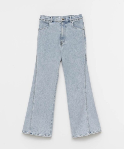 RANDA（ランダ）の「【00サイズあり】ロゴ刺繍ハイウエストデニムパンツ（その他パンツ・レディース・インディゴブルー/ブルー/ライトブルー・0/00/1）」の18枚目の写真