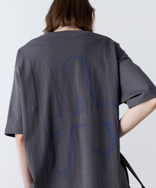 AIVER(アイバー)の「AIVER A S/S TEE(Tシャツ/カットソー・メンズ・ブラック/オフホワイト/チャコールグレー・SMALL/MEDIUM/LARGE)」の1枚目の写真