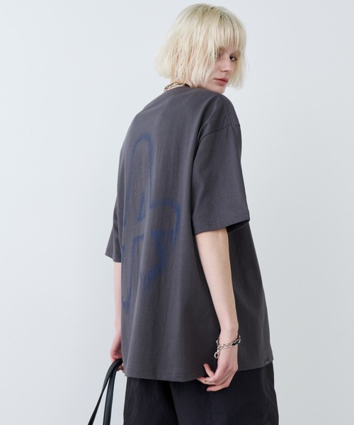 AIVER(アイバー)の「AIVER A S/S TEE(Tシャツ/カットソー・メンズ・ブラック/オフホワイト/チャコールグレー・SMALL/MEDIUM/LARGE)」の8枚目の写真