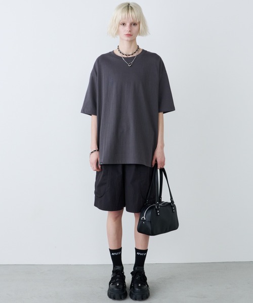 AIVER(アイバー)の「AIVER A S/S TEE(Tシャツ/カットソー・メンズ・ブラック/オフホワイト/チャコールグレー・SMALL/MEDIUM/LARGE)」の22枚目の写真