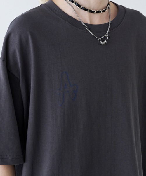 AIVER(アイバー)の「AIVER A S/S TEE(Tシャツ/カットソー・メンズ・ブラック/オフホワイト/チャコールグレー・SMALL/MEDIUM/LARGE)」の6枚目の写真