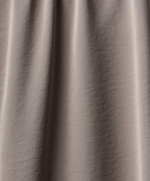 MICHEL KLEIN（ミッシェル・クラン）の「[リラックスボトム]ダルサテン Iラインスカート（スカート・レディース・カーキ/ベージュ/チャコールグレー・38）」の18枚目の写真