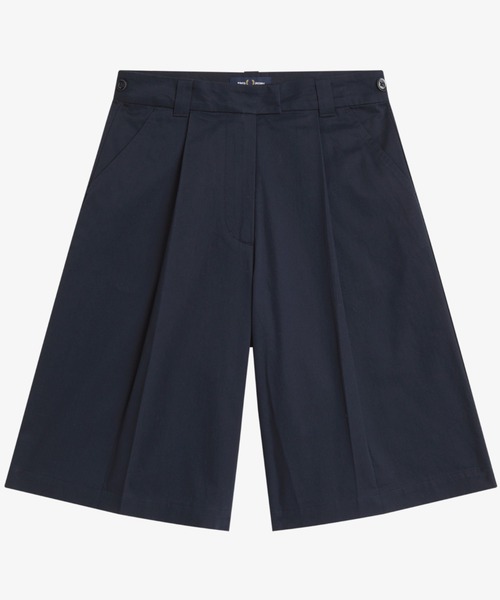 FRED PERRY(フレッドペリー)の「Pleated Shorts/プリーツショートパンツ(その他パンツ・レディース・ネイビー・10/8)」の8枚目の写真