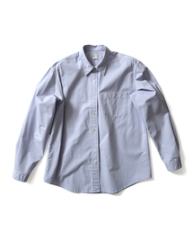 THOMASMORE（トーマスモア）の「フェイデッドシャツ - ハロゲンブルー（シャツ/ブラウス）」