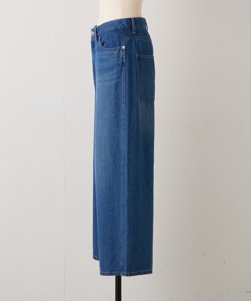 BEARDSLEY（ビアズリー）の「綿麻デニムパンツ（その他パンツ・レディース・インディゴブルー・1/0/2）」の18枚目の写真