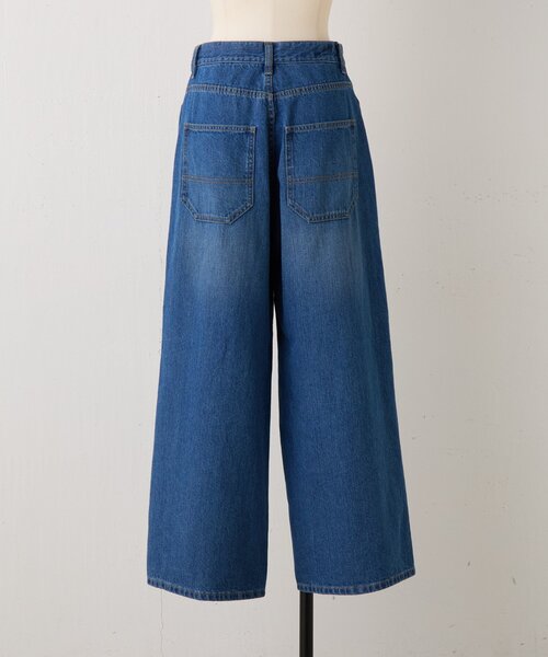 BEARDSLEY（ビアズリー）の「綿麻デニムパンツ（その他パンツ・レディース・インディゴブルー・1/0/2）」の19枚目の写真