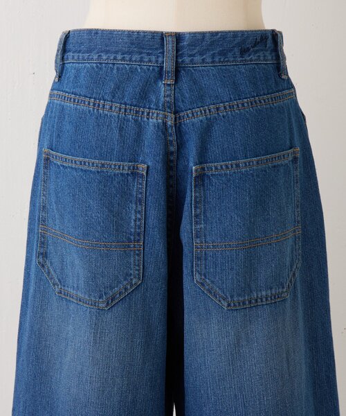 BEARDSLEY（ビアズリー）の「綿麻デニムパンツ（その他パンツ・レディース・インディゴブルー・1/0/2）」の20枚目の写真