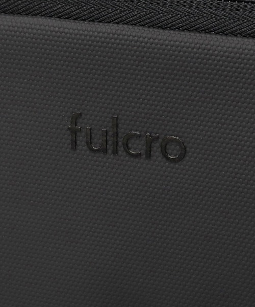 fulcro(フルクロ)の「撥水・耐水 自立型 ターポリン ショルダーバッグ A5・PET収納対応 compart コンパート(ショルダーバッグ・メンズ・ブラック・FREE)」の6枚目の写真