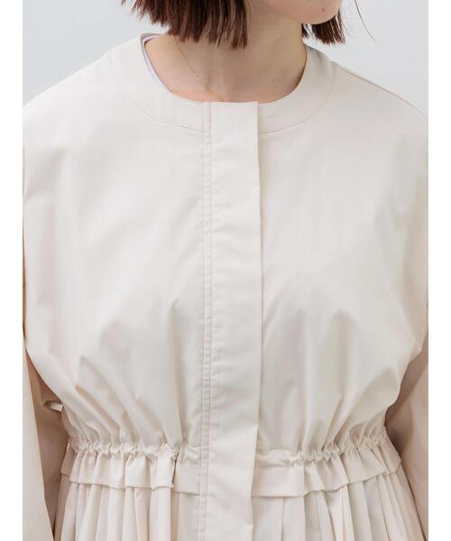 Te chichi（テチチ）の「袖バルーンペプラムプリーツブルゾン（ブルゾン・レディース・ブラック/ベージュ・F）」の11枚目の写真