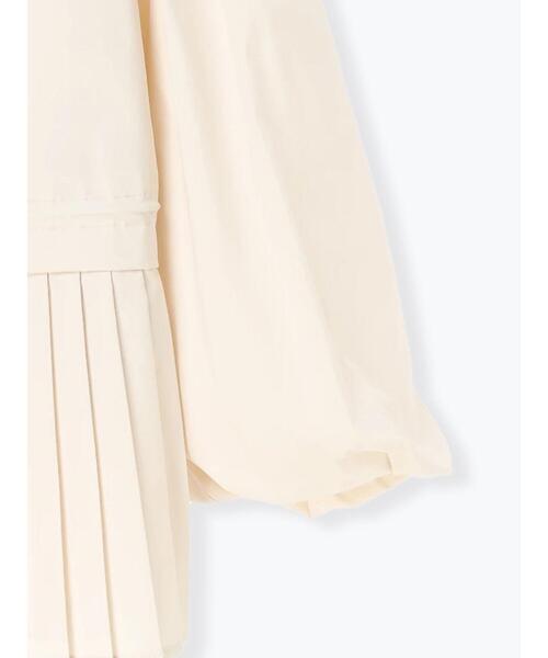 Te chichi（テチチ）の「袖バルーンペプラムプリーツブルゾン（ブルゾン・レディース・ブラック/ベージュ・F）」の18枚目の写真