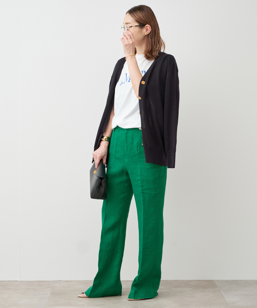 Deuxieme Classe（ドゥーズィエムクラス）の「【AMERICANA/アメリカーナ】AMRCNA TEE（Tシャツ/カットソー・レディース・ブラック系その他/ホワイト/アイボリー・FREE）」の20枚目の写真