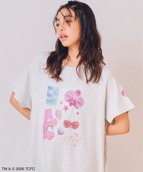 Casselini（キャセリーニ）の「Casselini HOME(キャセリーニ ホーム)【Care Bears[TM]】ルームウェア（ルームワンピース・レディース・ミント/ラベンダー/グレー・FREE）」の7枚目の写真