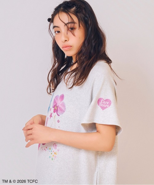 Casselini（キャセリーニ）の「Casselini HOME(キャセリーニ ホーム)【Care Bears[TM]】ルームウェア（ルームワンピース・レディース・ミント/ラベンダー/グレー・FREE）」の8枚目の写真