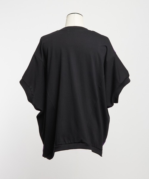 gomme（ゴム）の「チューリップバルーンＴ（Tシャツ/カットソー・レディース・グレー/ブラック/ホワイト・MEDIUM）」の18枚目の写真