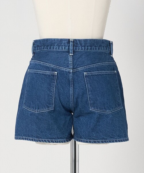 LOEFF(ロエフ)の「<LOEFF>13OZ ショート ブリーチ デニム パンツ(デニムパンツ・レディース・コバルトブルー・0/1)」の10枚目の写真