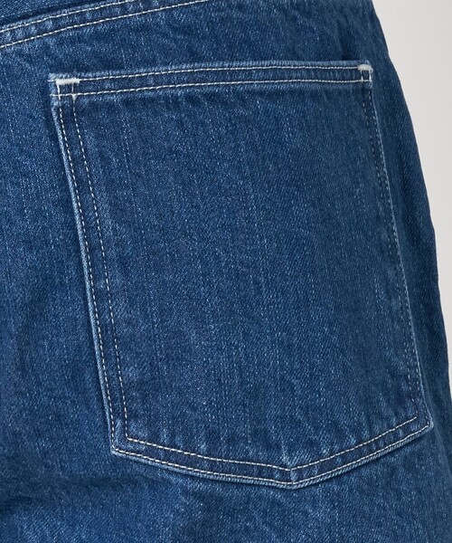 LOEFF(ロエフ)の「<LOEFF>13OZ ショート ブリーチ デニム パンツ(デニムパンツ・レディース・コバルトブルー・0/1)」の13枚目の写真