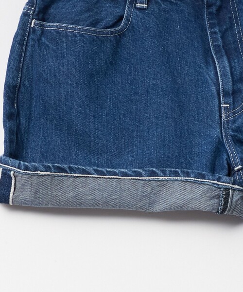 LOEFF(ロエフ)の「<LOEFF>13OZ ショート ブリーチ デニム パンツ(デニムパンツ・レディース・コバルトブルー・0/1)」の16枚目の写真