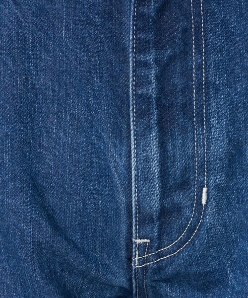 LOEFF(ロエフ)の「<LOEFF>13OZ ショート ブリーチ デニム パンツ(デニムパンツ・レディース・コバルトブルー・0/1)」の17枚目の写真
