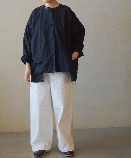 JOURNAL STANDARD LUXE（ジャーナルスタンダード　ラックス）の「ツイルベイカーパンツ（その他パンツ・レディース・ブラウン系その他/ホワイト・SMALL/MEDIUM）」の19枚目の写真