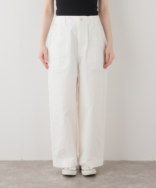 JOURNAL STANDARD LUXE（ジャーナルスタンダード　ラックス）の「ツイルベイカーパンツ（その他パンツ・レディース・ブラウン系その他/ホワイト・SMALL/MEDIUM）」の13枚目の写真