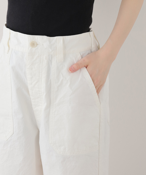 JOURNAL STANDARD LUXE（ジャーナルスタンダード　ラックス）の「ツイルベイカーパンツ（その他パンツ・レディース・ブラウン系その他/ホワイト・SMALL/MEDIUM）」の9枚目の写真