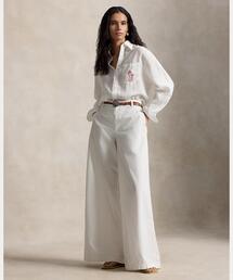 POLO RALPH LAUREN | コットン リラックス ワイドレッグ パンツ(その他パンツ)