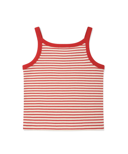 Wacky WiLLy(ワッキーウィリー)の「ウーマンズストライプスリーブレスレッド(Tシャツ/カットソー・レディース・その他・F)」の3枚目の写真