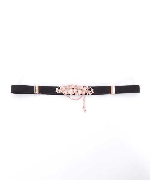 axes femme（アクシーズファム）の「苺モチーフ細ゴムベルト（ベルト・レディース・ホワイト/レッド・FREE）」の4枚目の写真