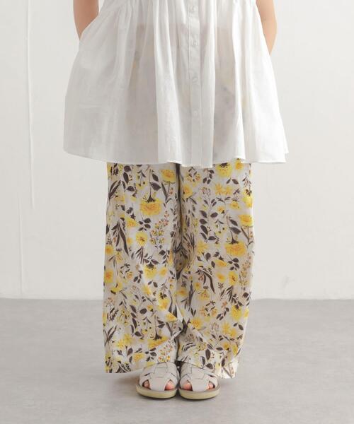 URBAN RESEARCH DOORS（アーバンリサーチドアーズ）の「『親子リンク』フラワープリントイージーパンツ(KIDS)（その他パンツ・キッズ・ホワイト系その他/ベージュ系その他/グレー系その他・105/120/135）」の14枚目の写真