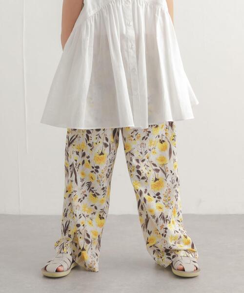 URBAN RESEARCH DOORS（アーバンリサーチドアーズ）の「『親子リンク』フラワープリントイージーパンツ(KIDS)（その他パンツ・キッズ・ホワイト系その他/ベージュ系その他/グレー系その他・105/120/135）」の15枚目の写真